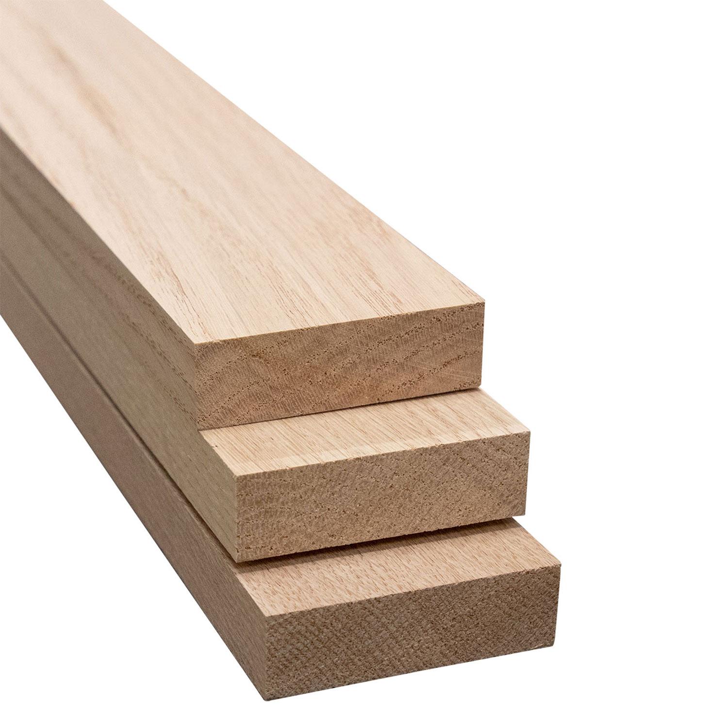 Chêne de 1 x 3 x 4'