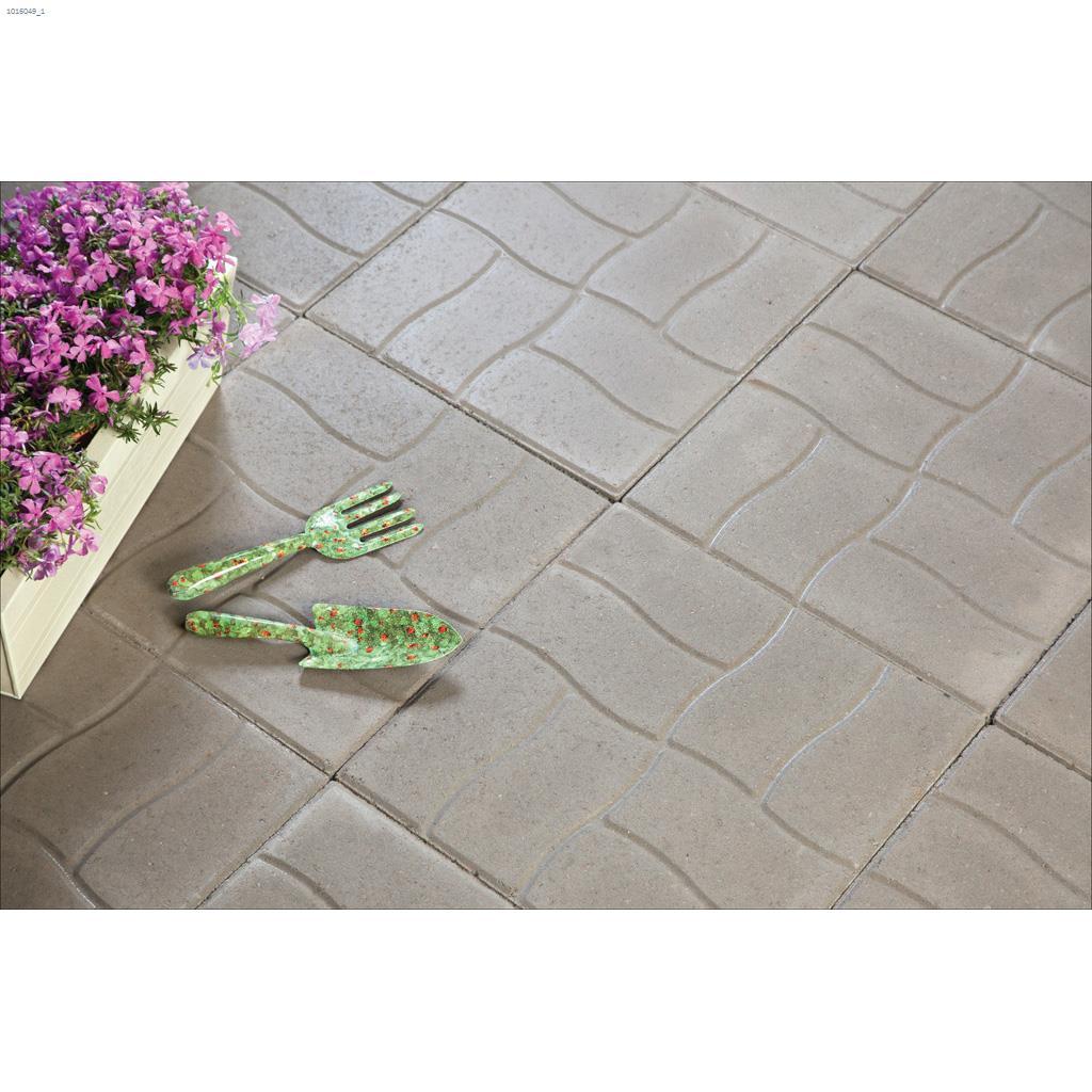 Pierre de Patio à Motif Ondulé de 18" x 18"