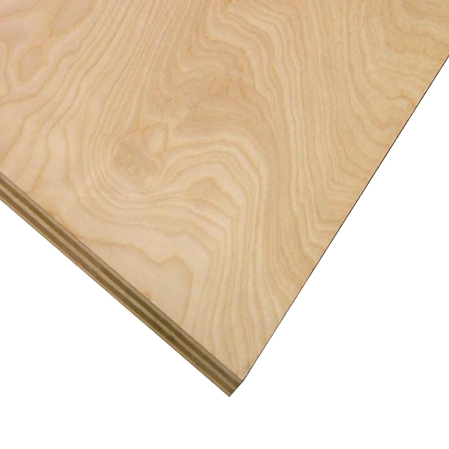 Contreplaqué de bouleau 1/4" x 2' x 4'