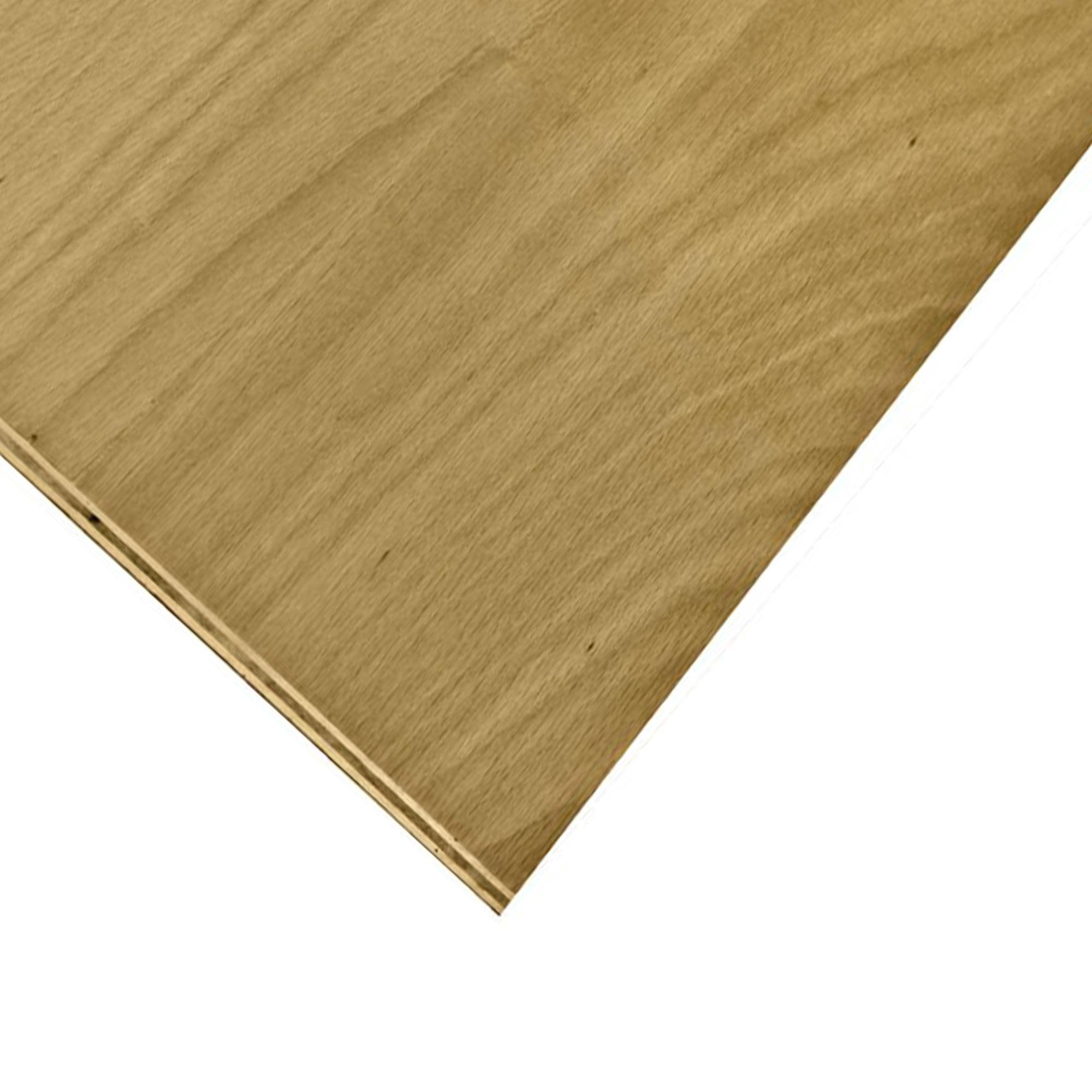 1/2" x 4' x 4' Cut Oak Plywood