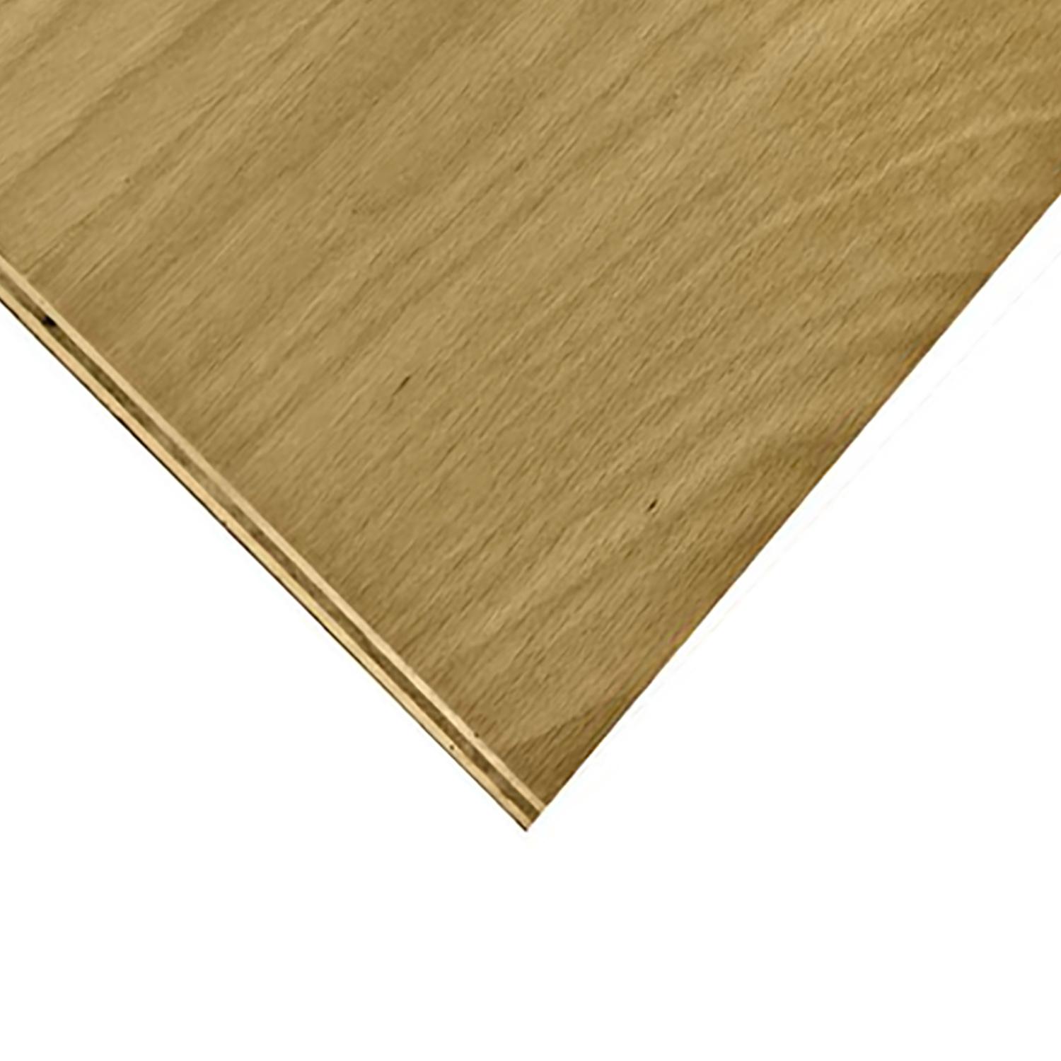 1/8" x 4' x 4' Cut Oak Plywood