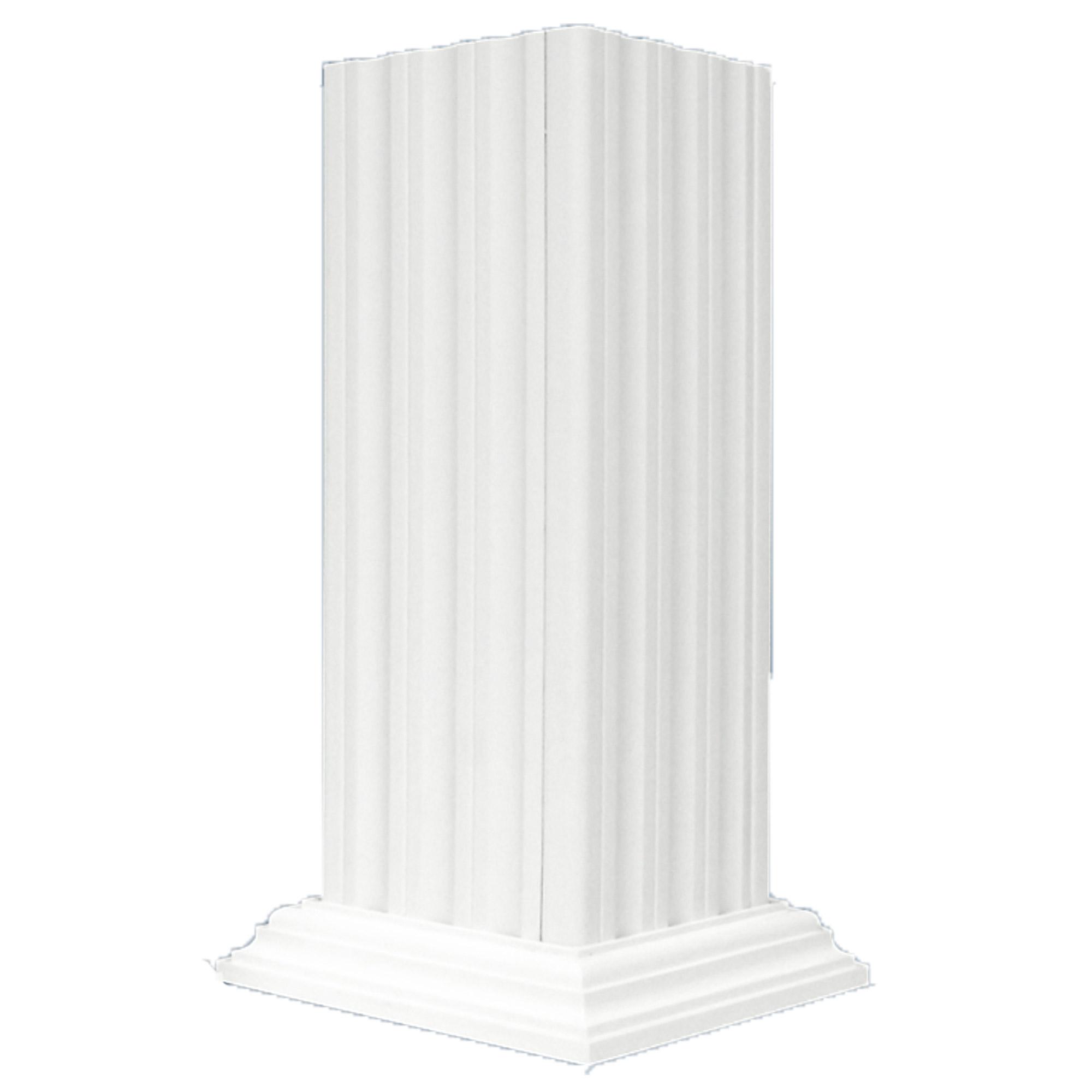 4" x 4" x 108" PVC Post Wrap