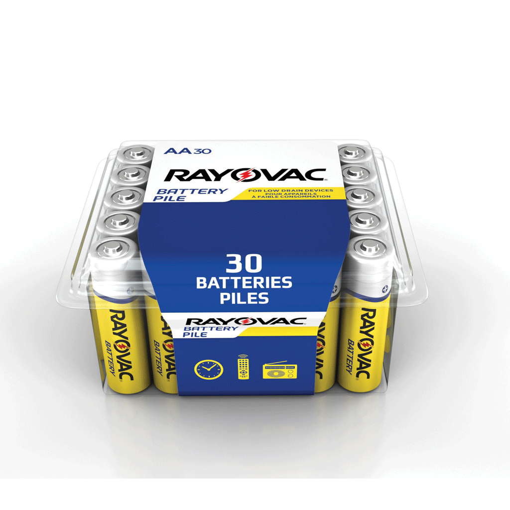 Rayovac AA Batteries-30/Pack