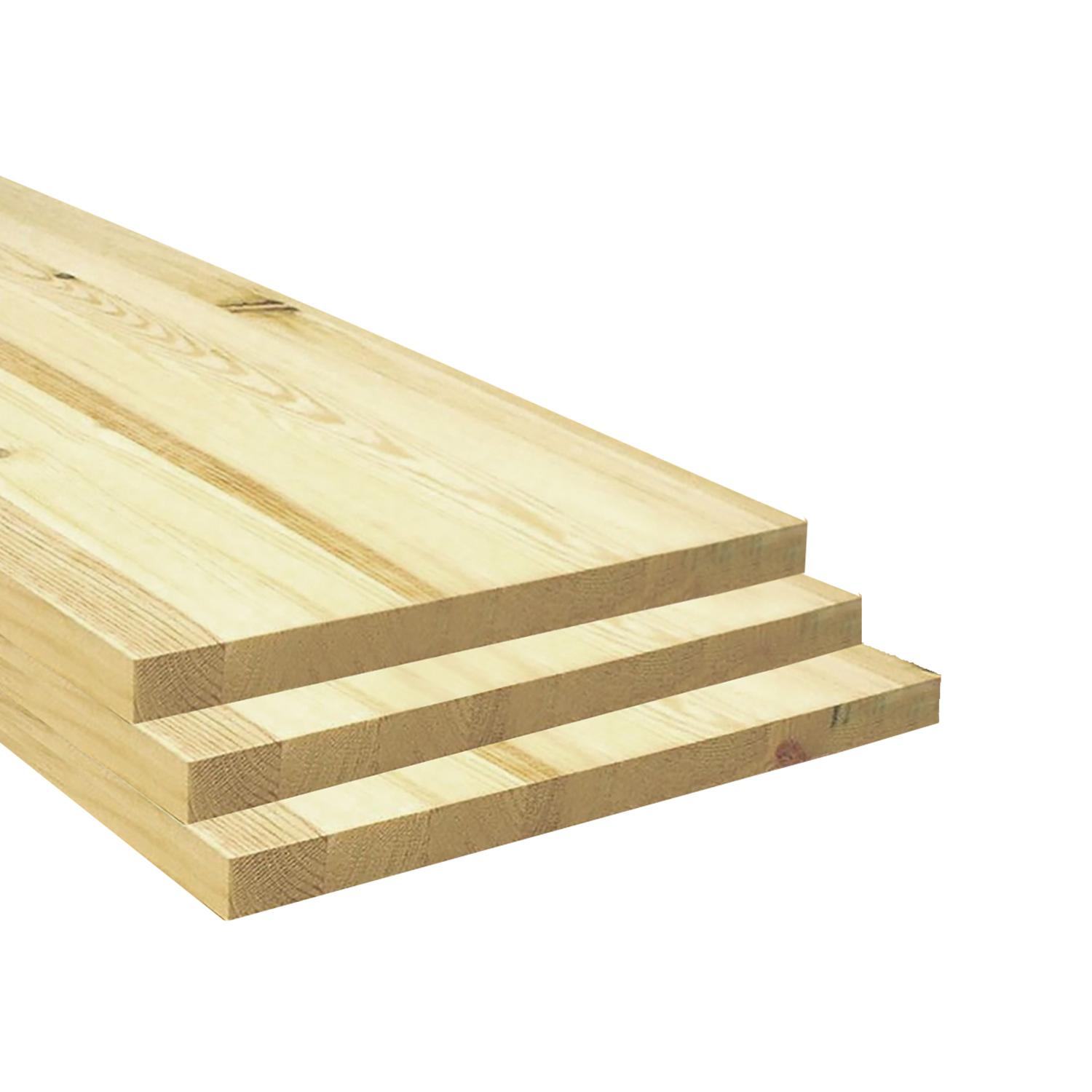 12" x 36" Laminated Pine Panel