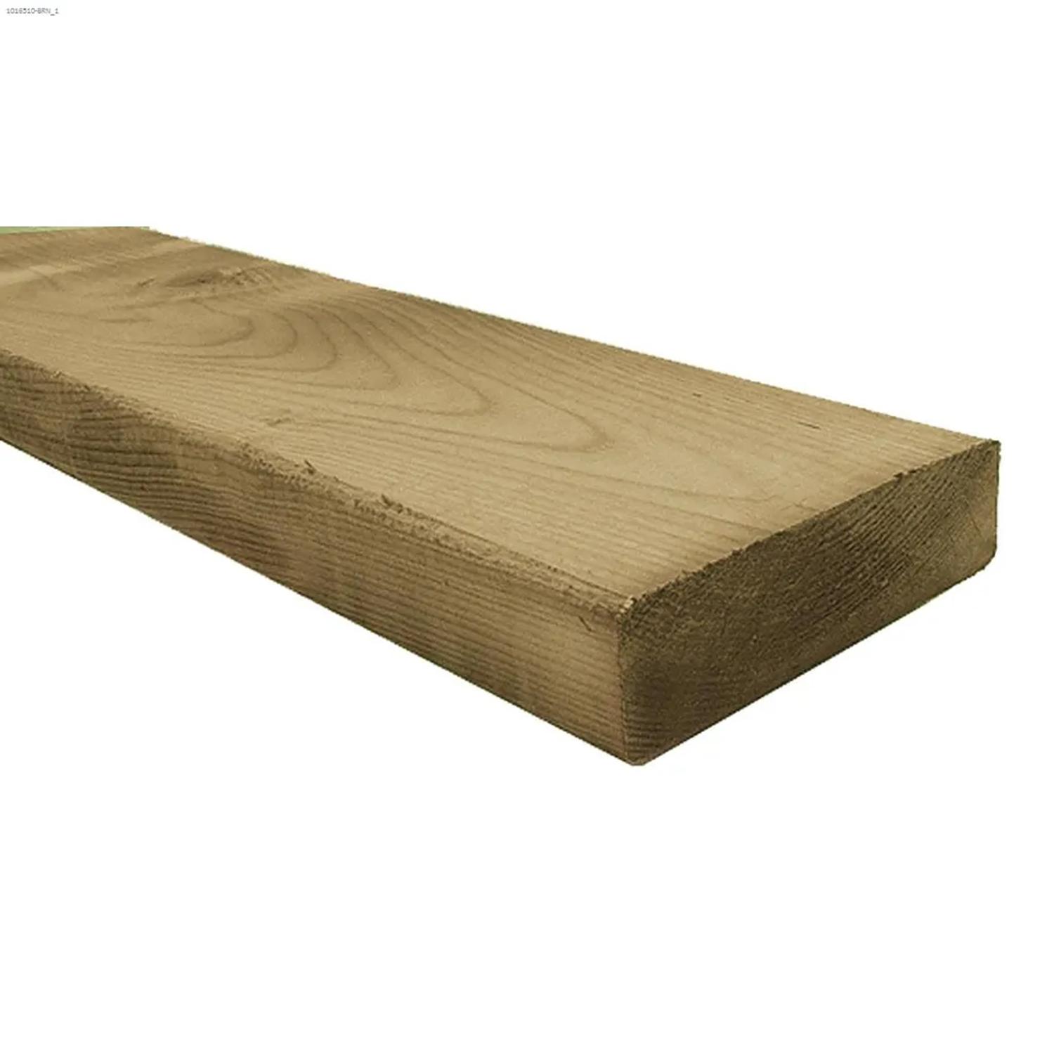 Bois Traité sous Pression, 2 x 6 x 8'