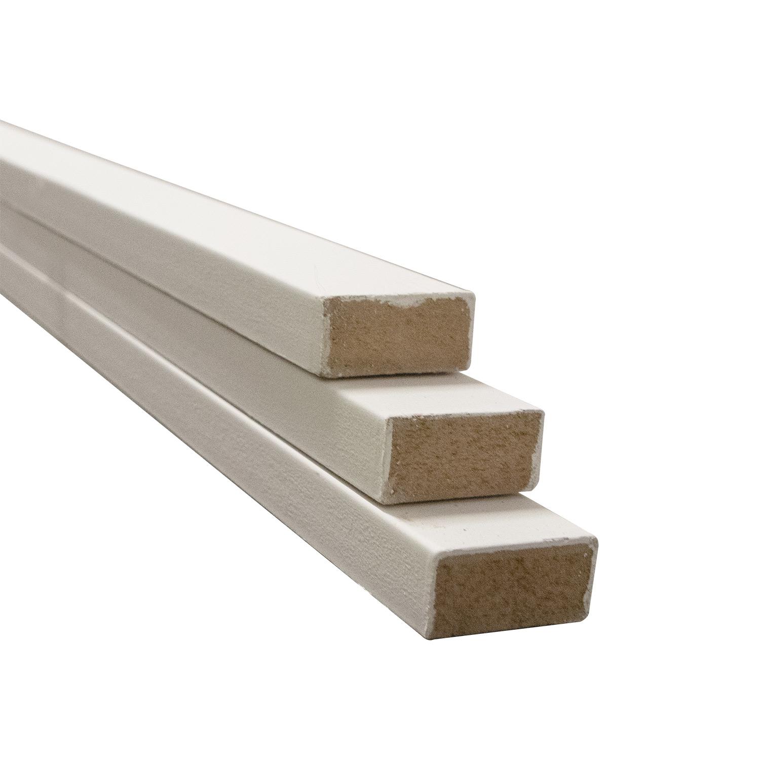 3/4" x 2" x 8' MDF Primed Board