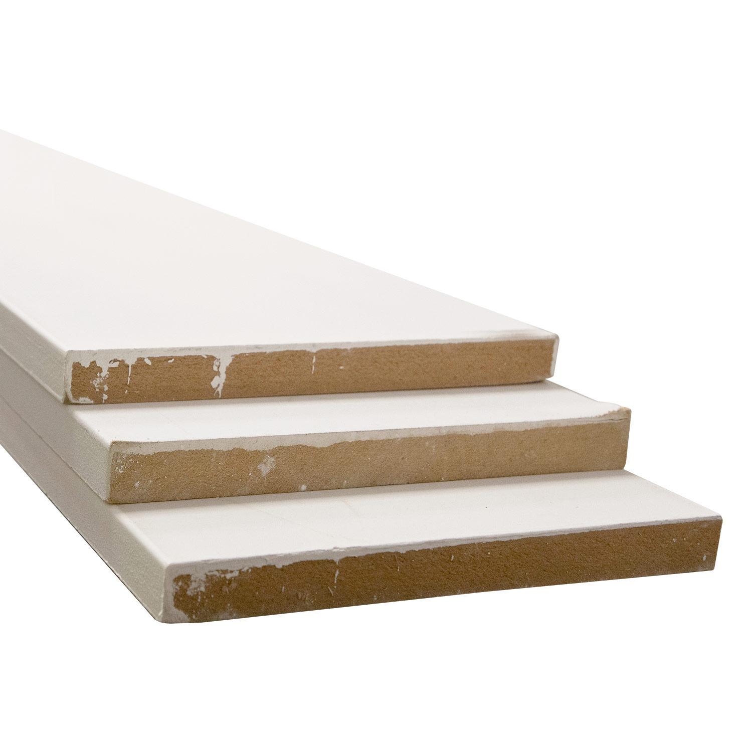 3/4" x 8" x 8' MDF Primed Board