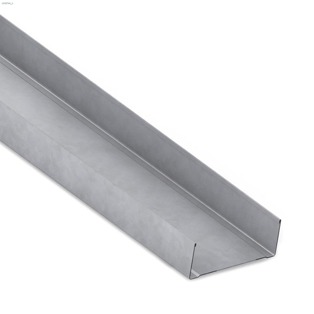 Rail en métal de calibre léger 10' x 2-1/2"