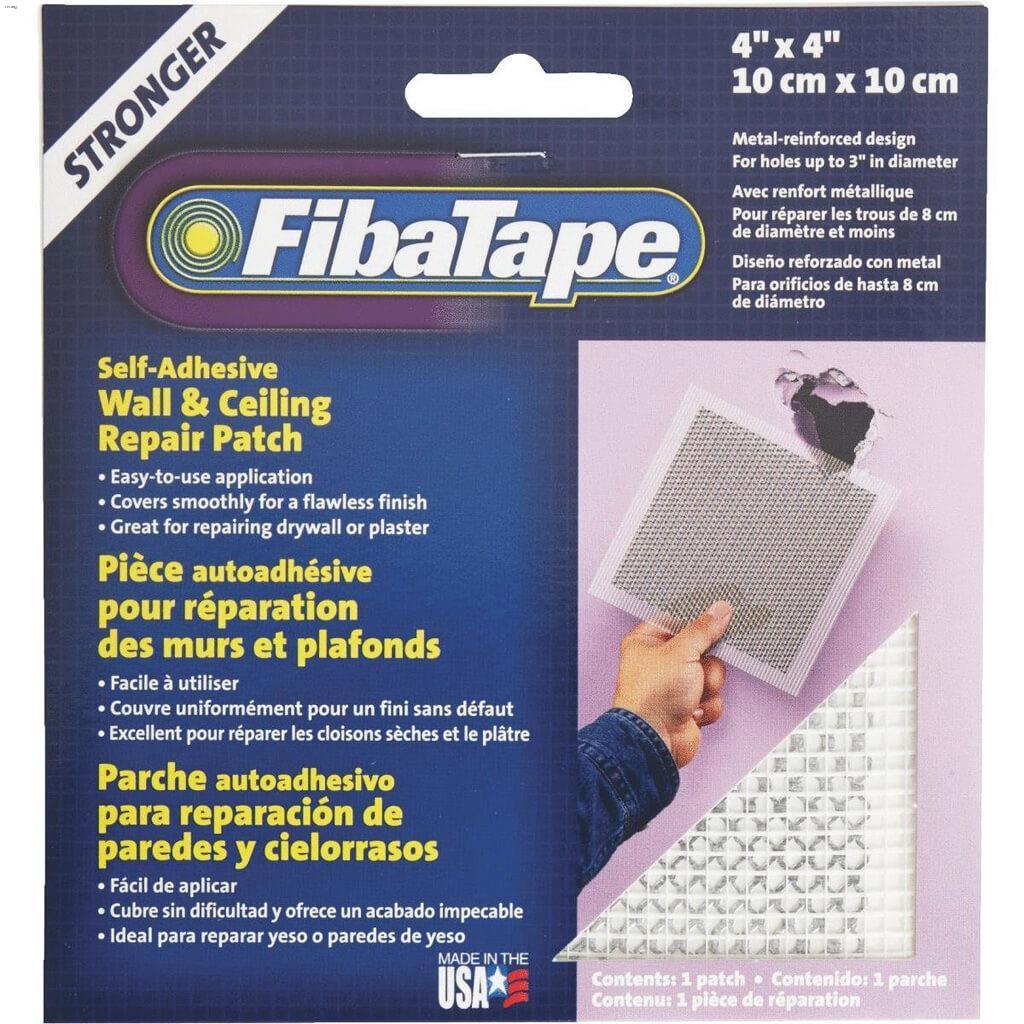 FibaTape® 4" x 4" aluminium métal mural/plafond réparation