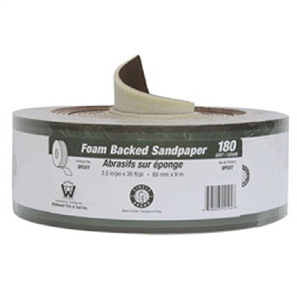 Circle Brand 3-1/2" x 30' 120 Grit Sandpaper Roll