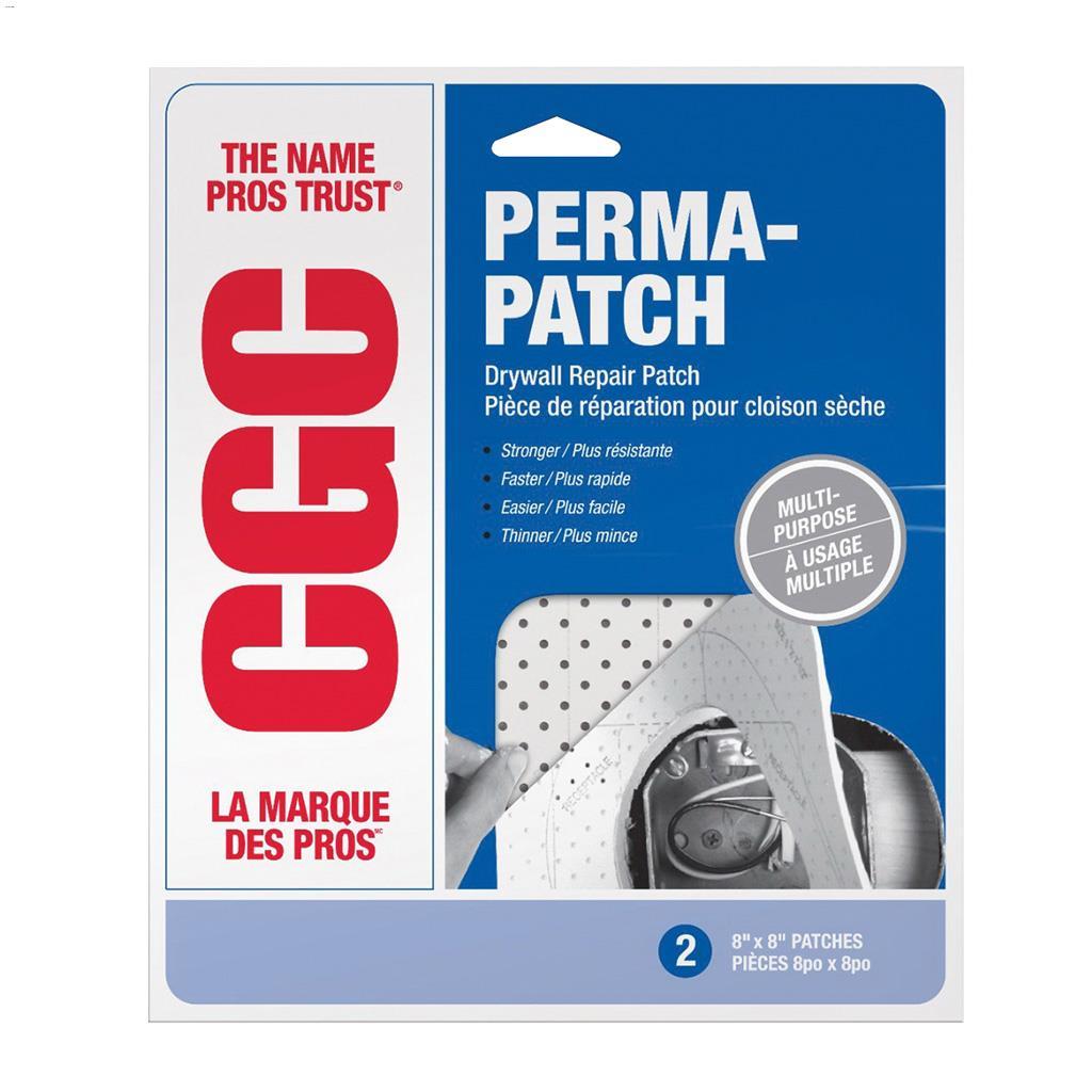 Pièce pour cloison sèche Strait-Flex® Perma-Patch  8" x 8"