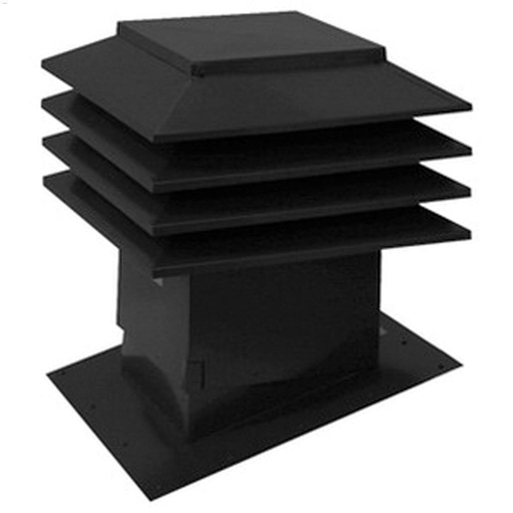 Aérateur de toit incliné en acier 12" x 19-1/2" x 9"