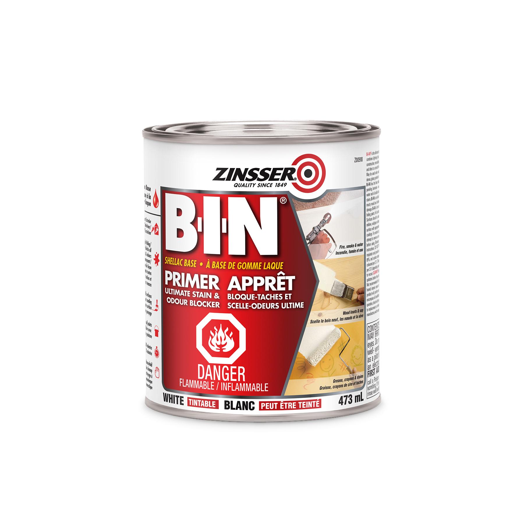 Apprêt scellant blanc Zinsser B-I-N®  473  ml
