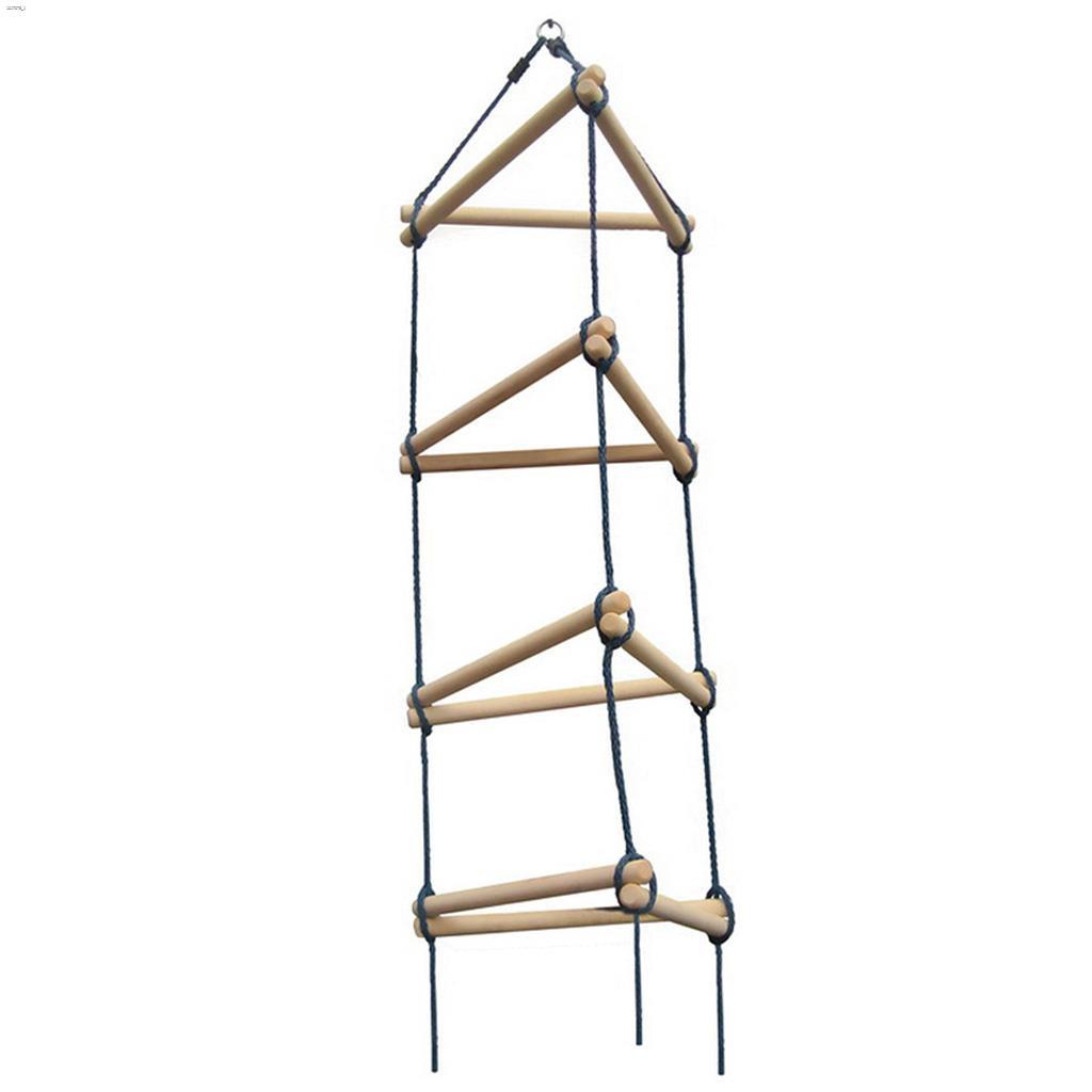 Échelle de corde à grimper à flèche triangulaire noire 150lb