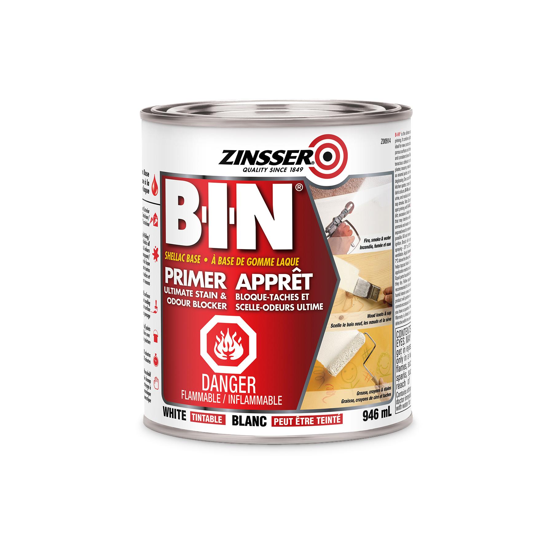 Scellant blanc Zinsser B-I-N®  946  ml
