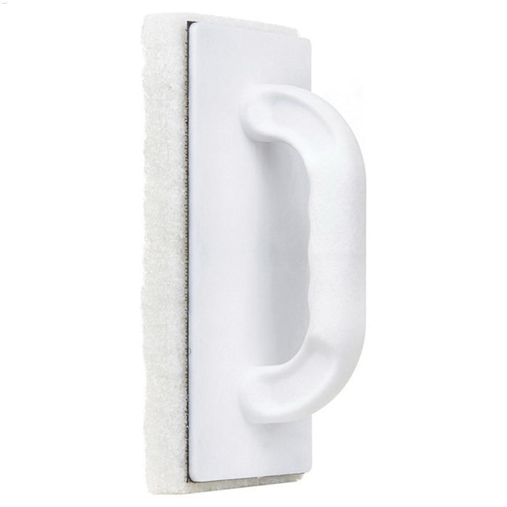 9" x 3-1/4" Yellow Scrubbing Pad With Handle