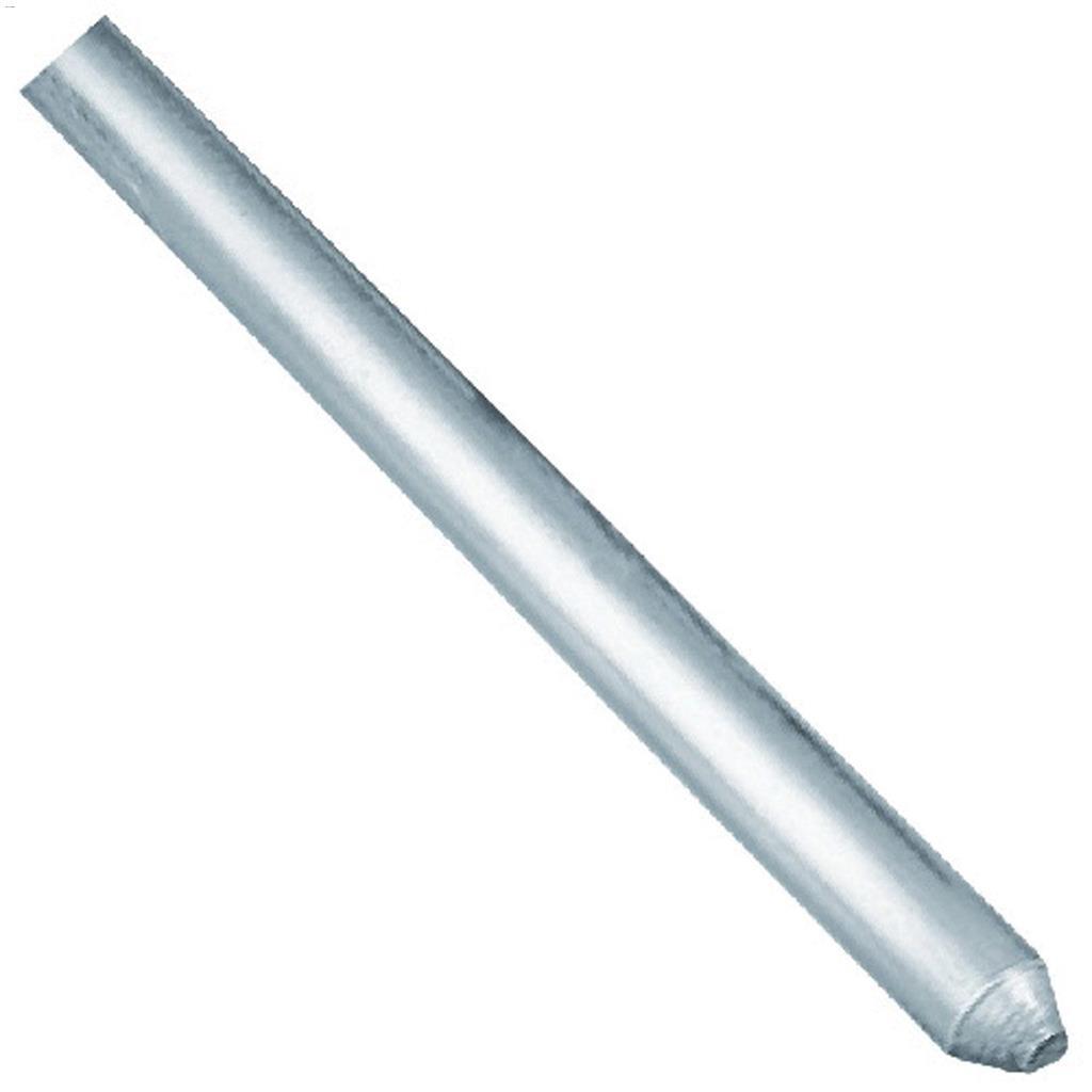 10' Acier galvanisé trempage à chaud 5/8" pointu tige masse