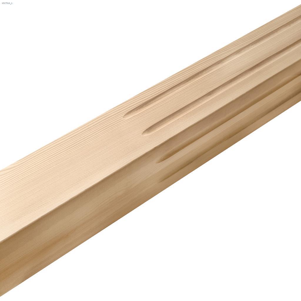 3" x 3" x 50" Hemlock Square Fluted Newel Post