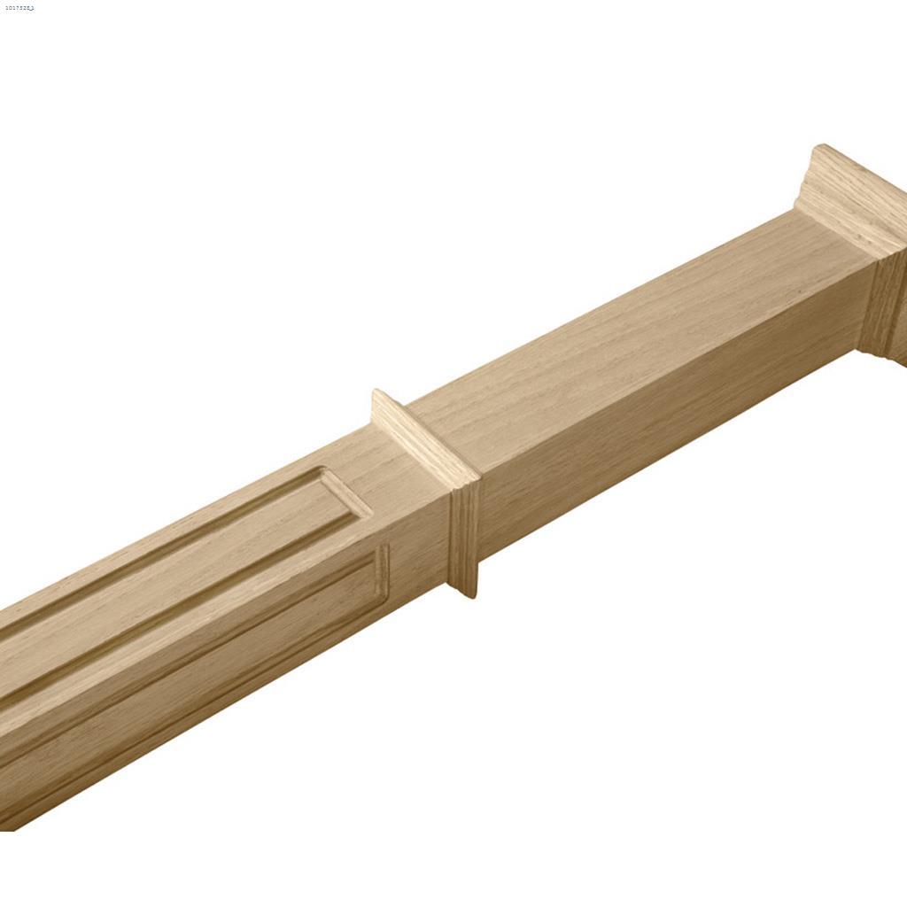 2-1/2" x 2-1/2" x 49" Oak Victorian Newel Post