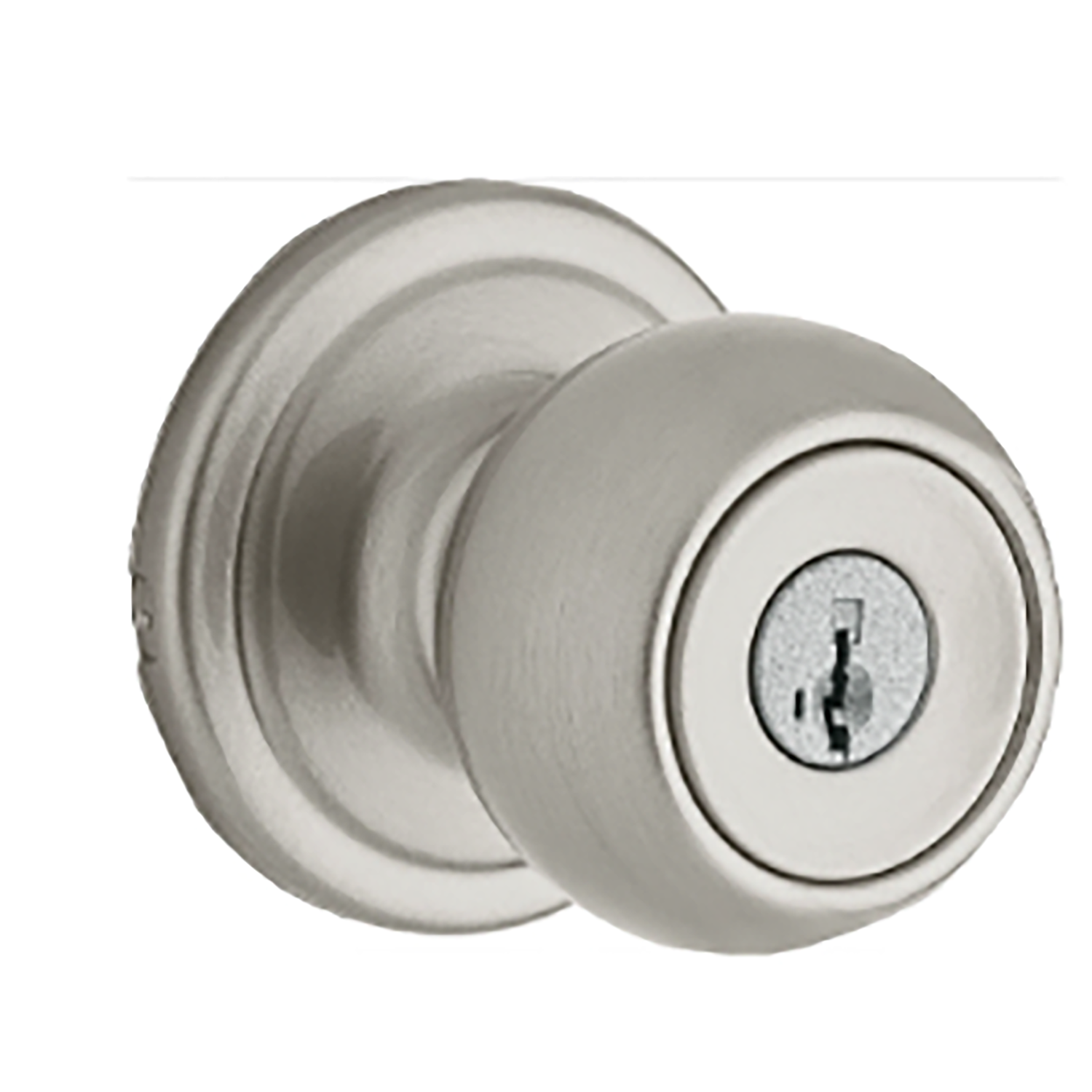 Huntington Entry Knob Satin Nickel