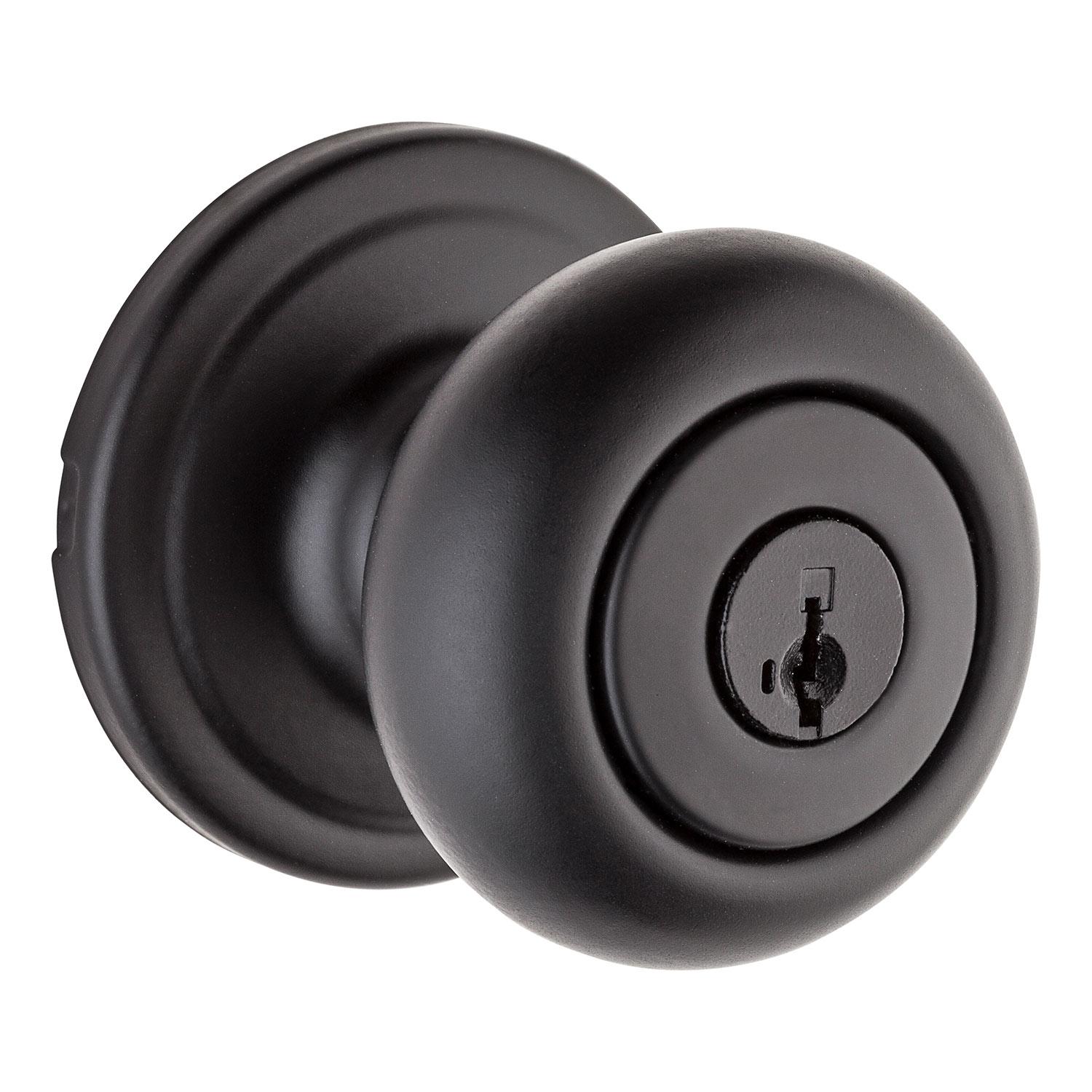 Troy Entry Knob Iron Black