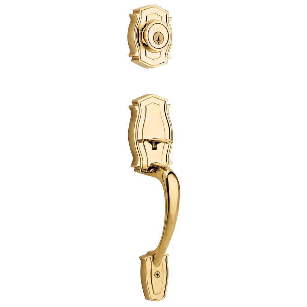 Heritage Gripset Huntington Knob Polished Brass
