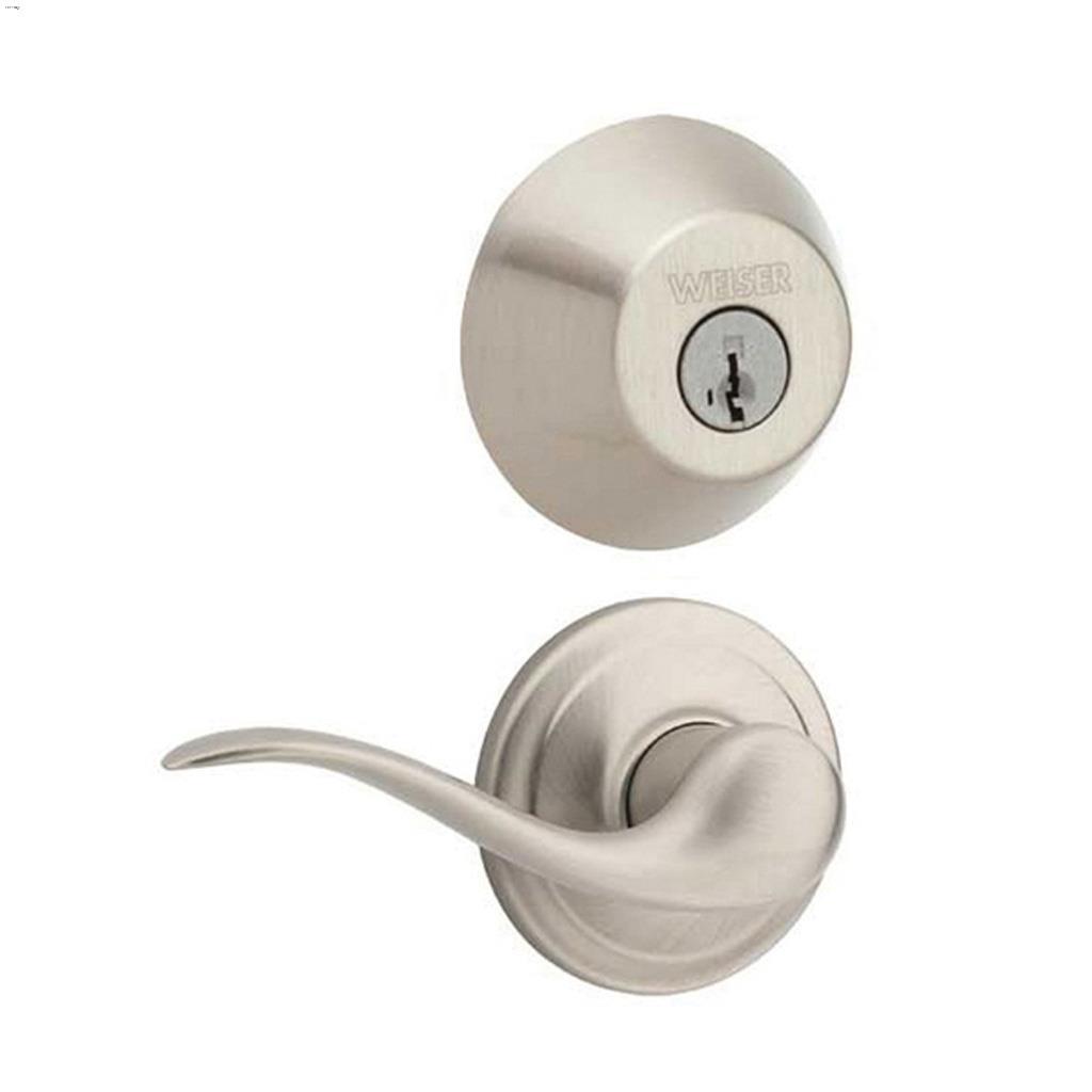 Toluca Combo Lever Satin Nickel