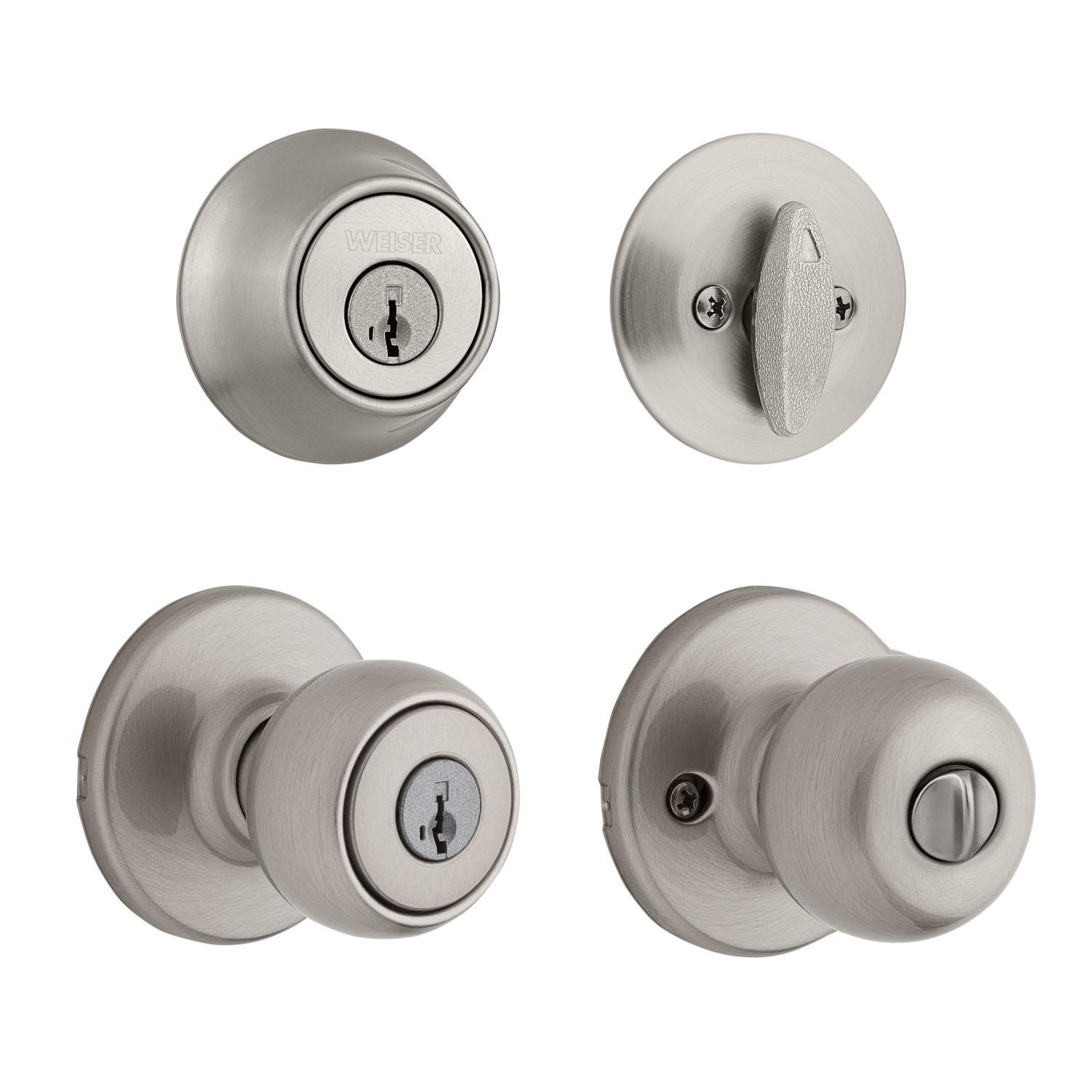 Fairfax Combo Knob Satin Nickel