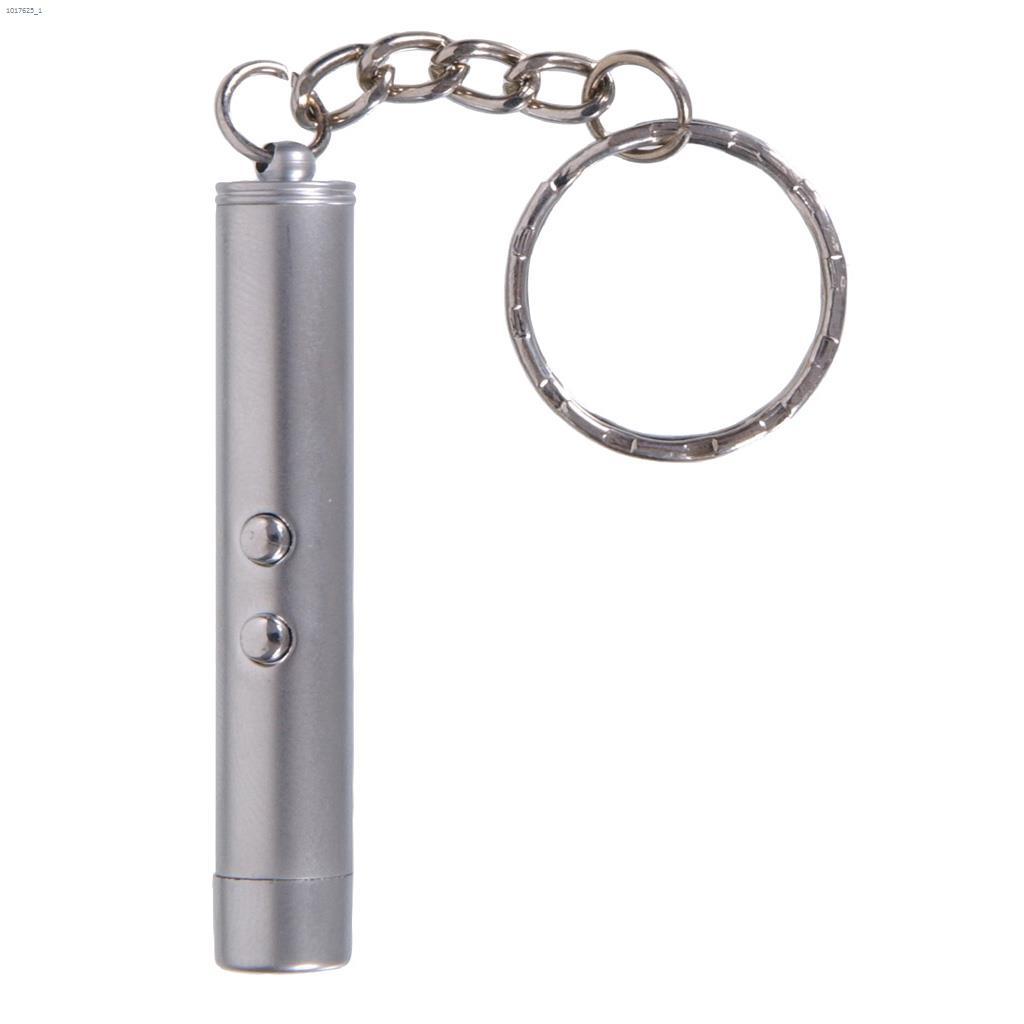 Mini Laser & LED Light Key Ring