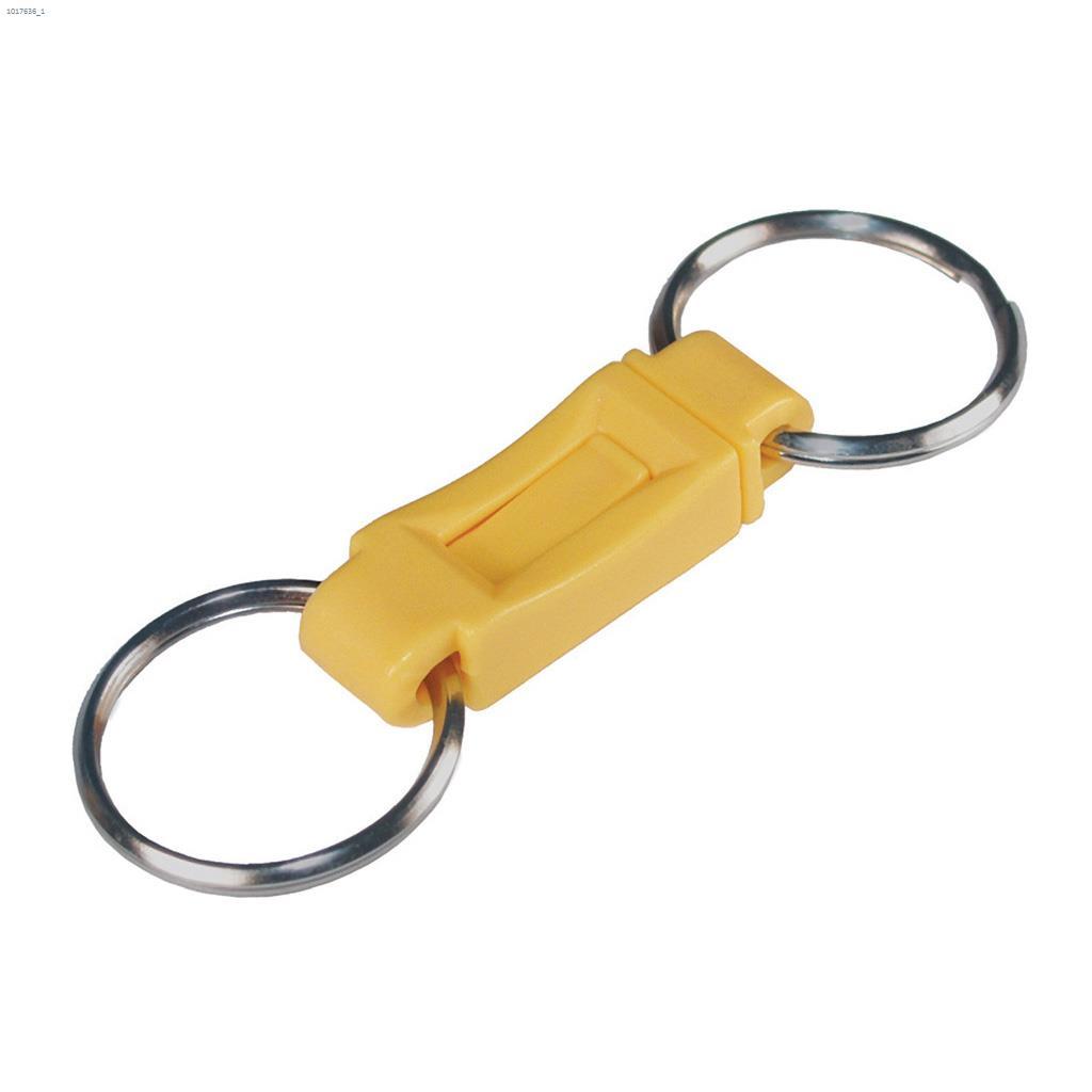 1" Plastic Pull-Apart Key Ring