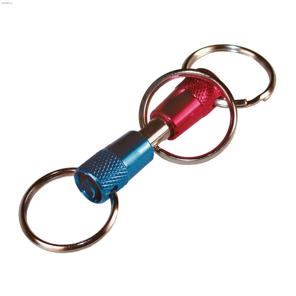 Porte-clés détachable à trois anneaux