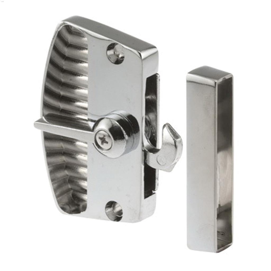 2-3/8" Chrome Plated Screen Door Latch & Pull