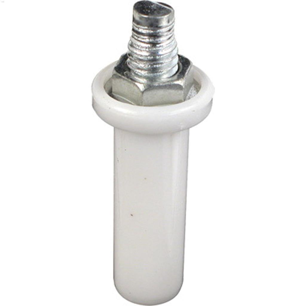 7/16" Zinc Plated Bi-Fold Closet Door Bottom Pivot