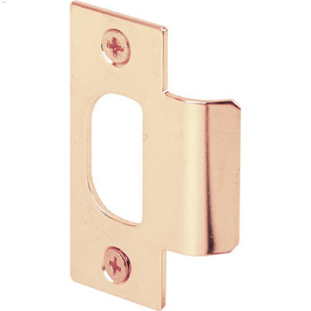 2-3/4" x 1-1/8" Polished Brass T-Strike