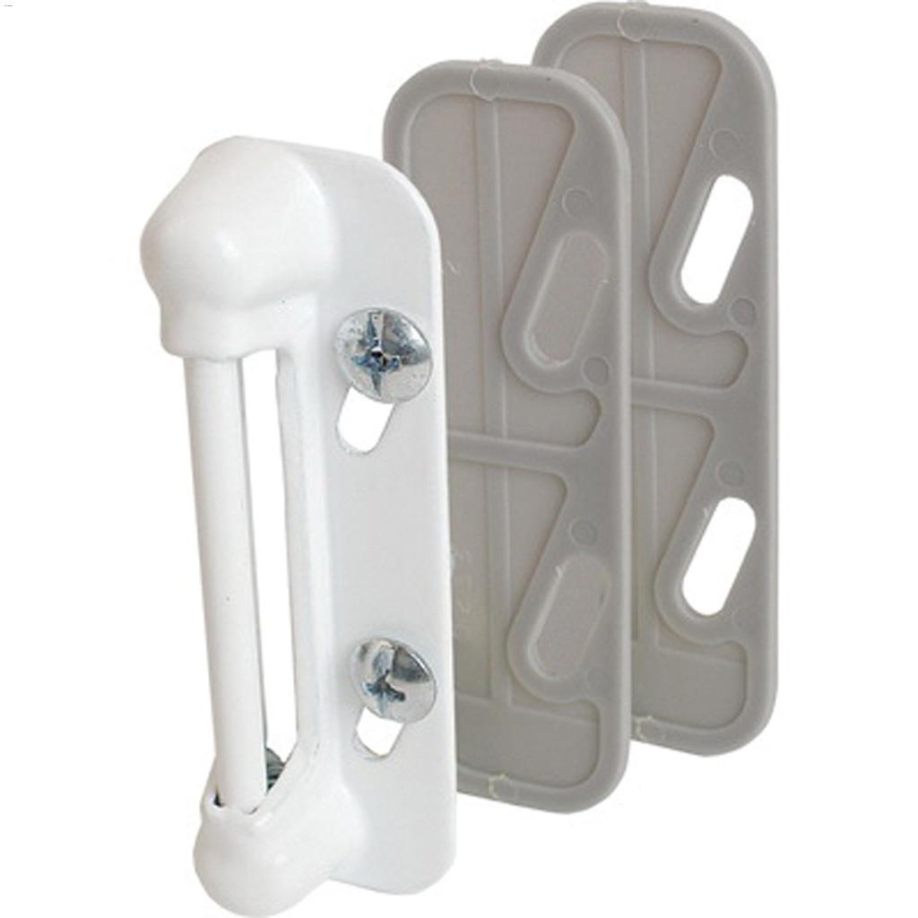 7/8" x 5/8" x 2-5/8" White Strike Plate