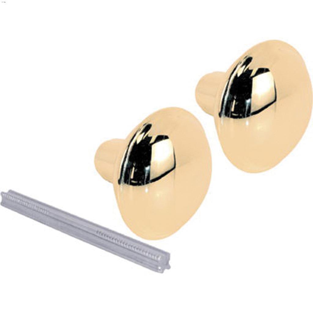 2-1/4" Brass Door Knob Set