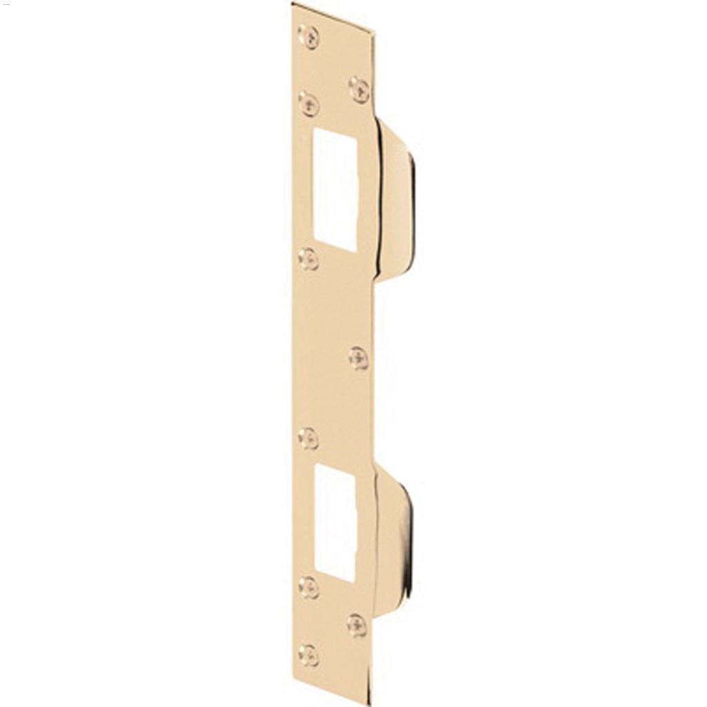 1-5/8" x 11" Brass Plated Security Combo Strike
