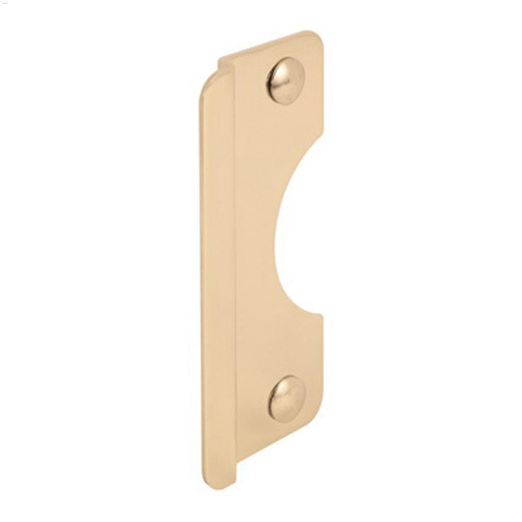 Defender Security 6" x 2-5/8" Brass Plated Latch Shield