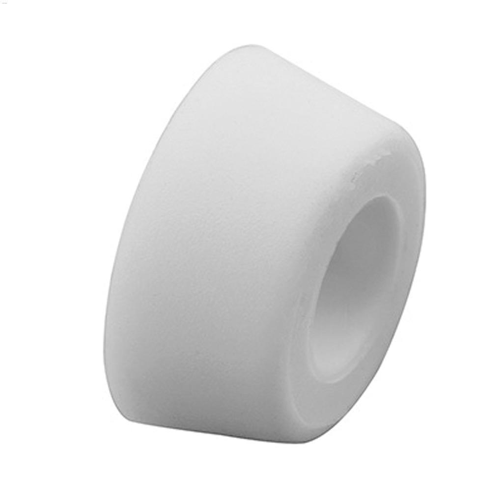 7/16" White Sliding Closet Door Jamb Bumper