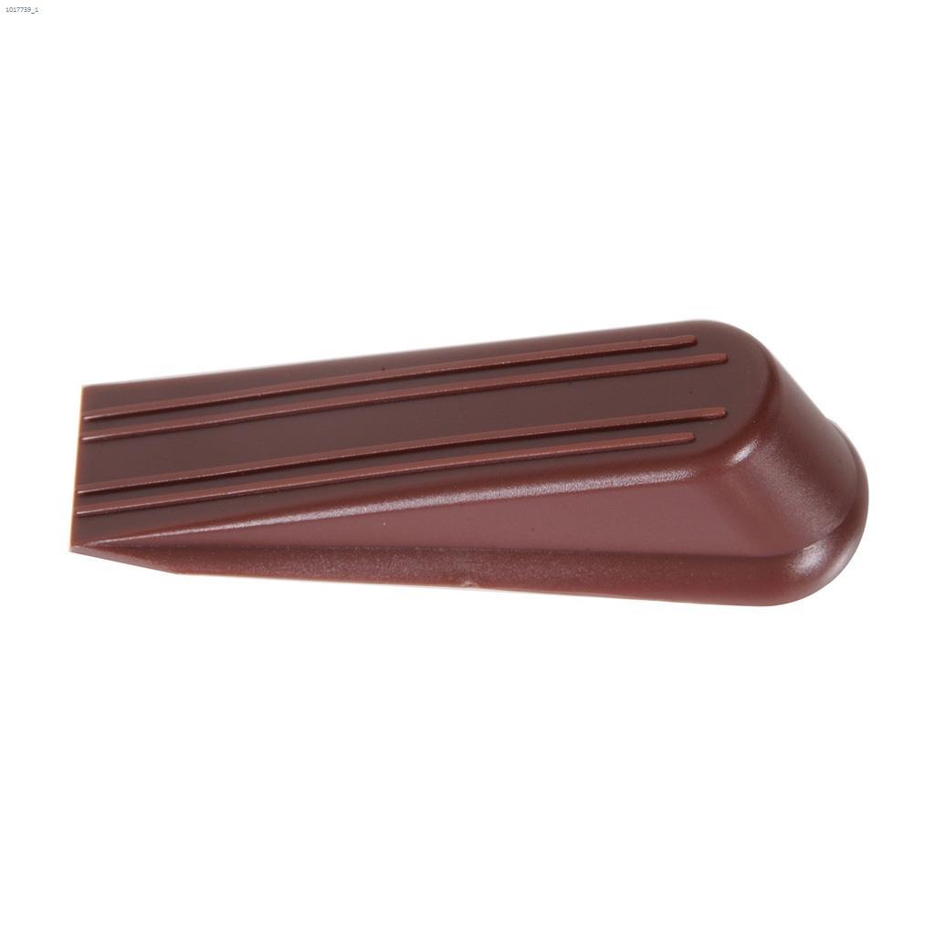 4" Brown Door Stop Wedge