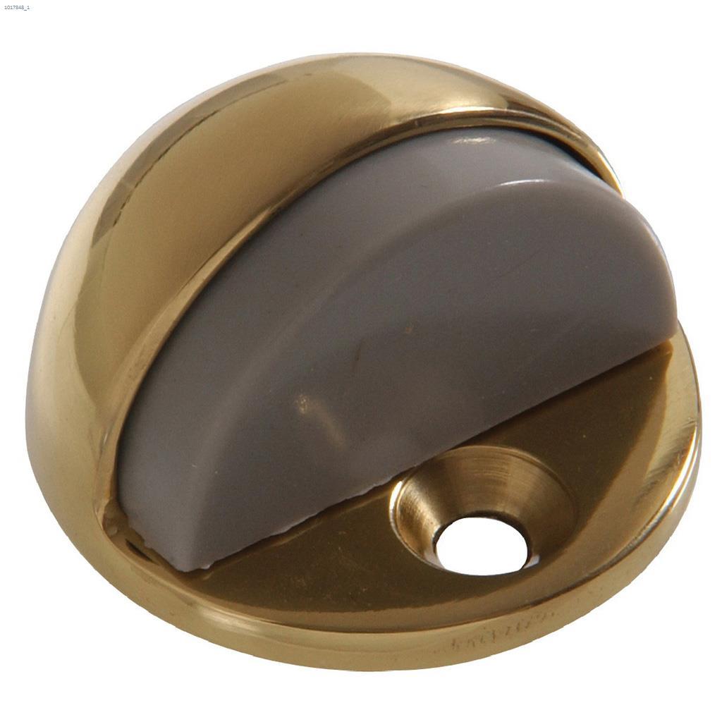 Brass Plated Low Dome Floor Door Stop