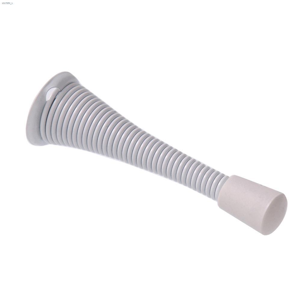 3" White Spring Door Stop