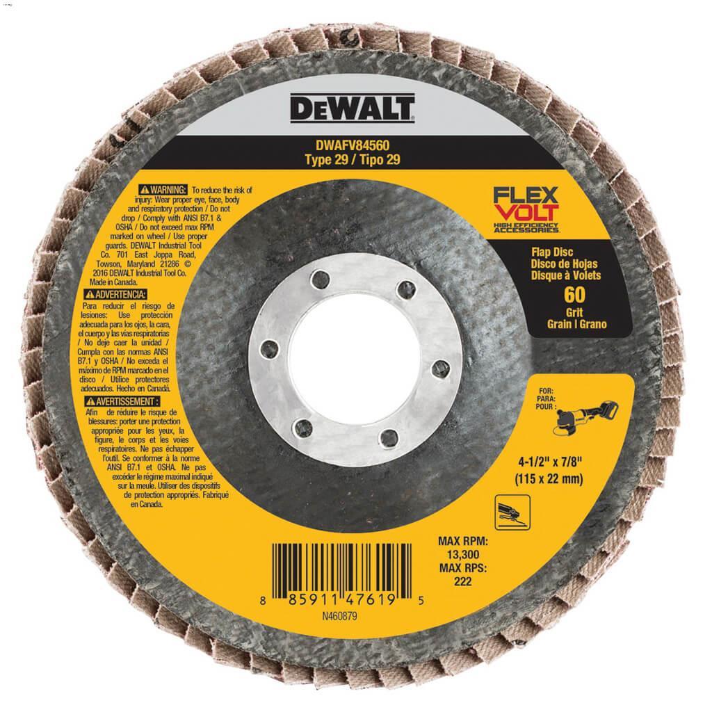 Flexvolt 4-1/2" Ceramic Grain Type 29 Flap Disc