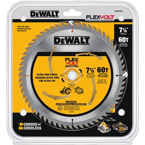 Flexvolt 7-1/4" x 0.039" 60 Teeth Circular Saw Blade