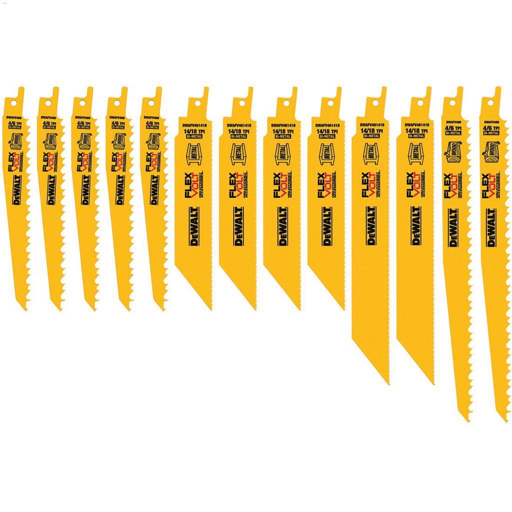 13-Piece Reciprocating Saw Blade Set
