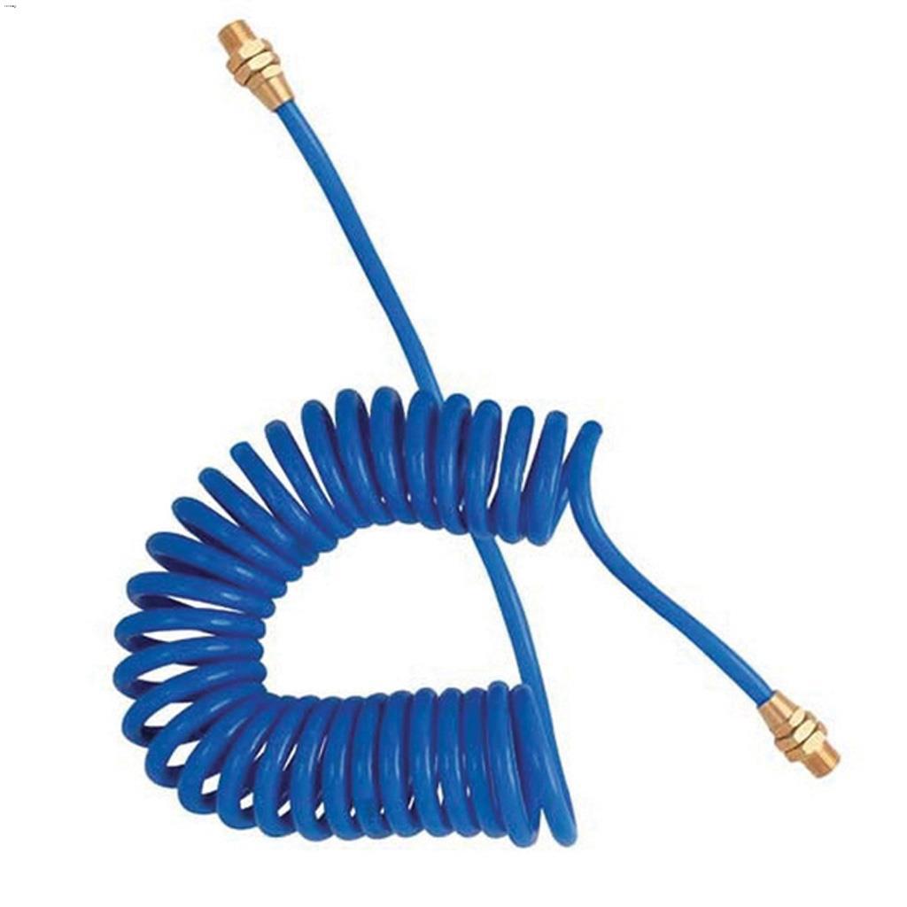 1/4" MNPT x 25' Blue Nylon Recoil Air Hose