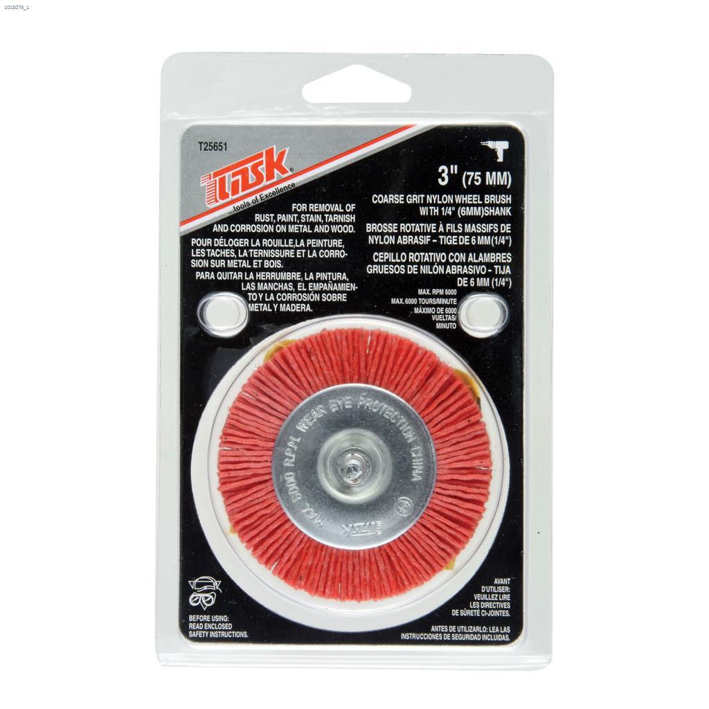 Meule de Nylon de 3" à Grains Grossiers