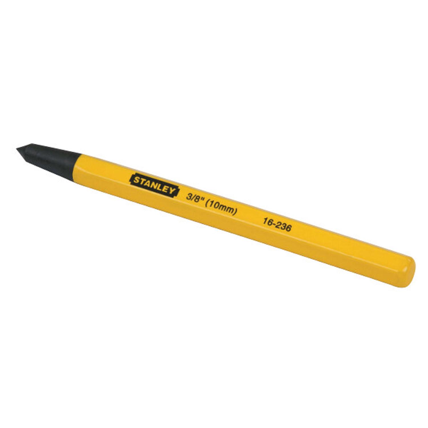 3/8" Yellow Tempered Steel Prick Punch