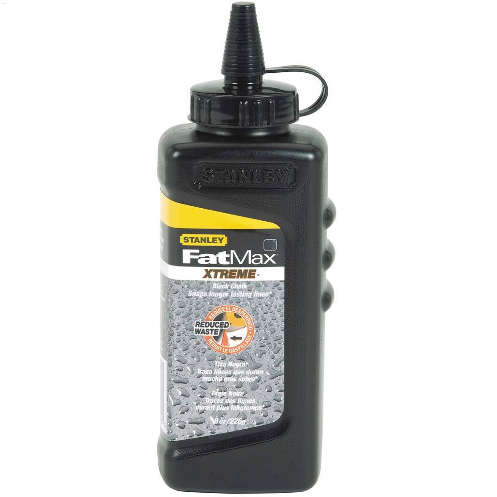 8 oz Black Permanent Chalk Line Refill