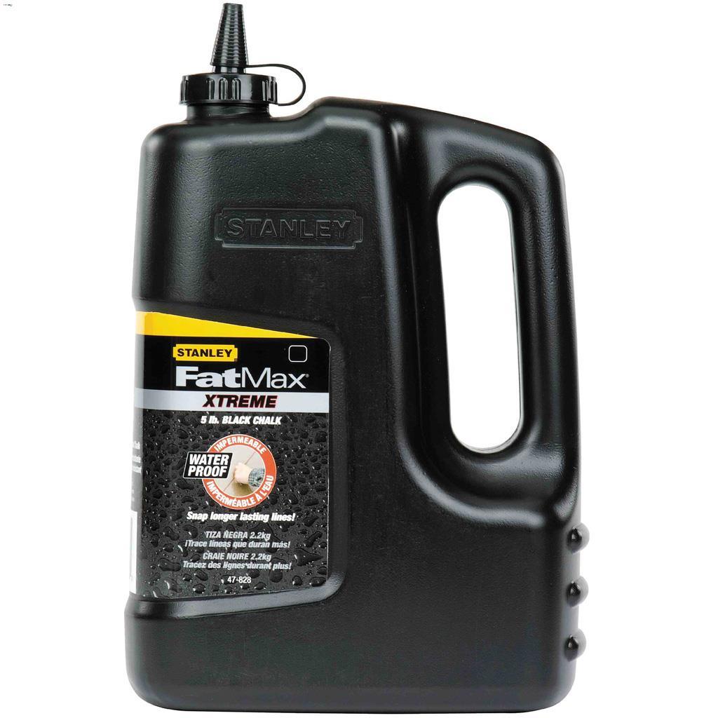 5 lb Black Permanent Marking Chalk Line Refill